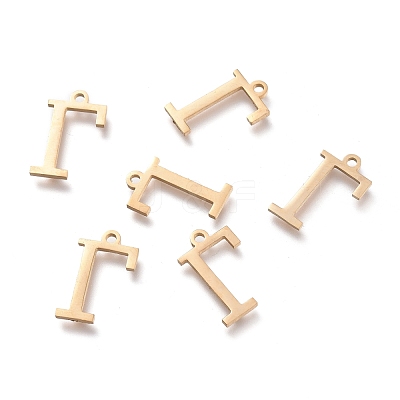 304 Stainless Steel Charms STAS-L263-06G-1
