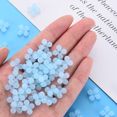 Transparent Acrylic Beads MACR-S373-02E-08-1