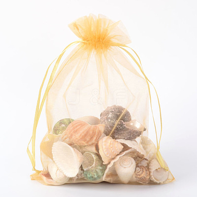 Organza Gift Bags with Drawstring OP-R016-17x23cm-15-1