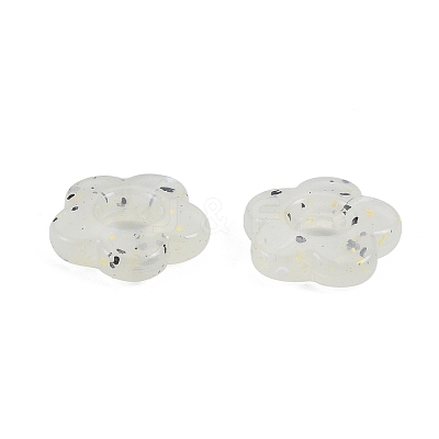 Marbled Stone Style Opaque Acrylic Beads OACR-G009-06C-1