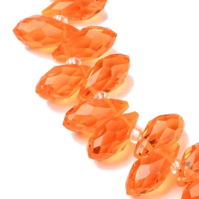 Crystal Glass Beads Strands GLAA-D033-34-1