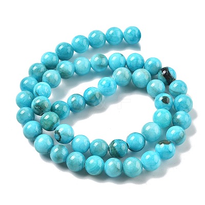 Natural Persian Jade Beads Strands G-A255-A02-02H-1