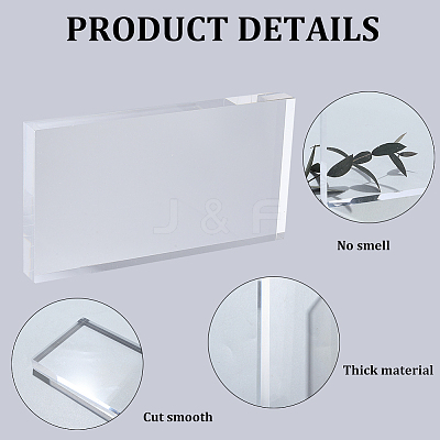 Transparent Acrylic Photography Props AJEW-WH20006-260C-1
