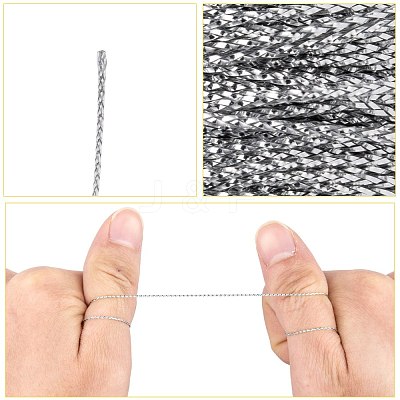 Jewelry Braided Thread Metallic Threads MCOR-JP0001-02-1
