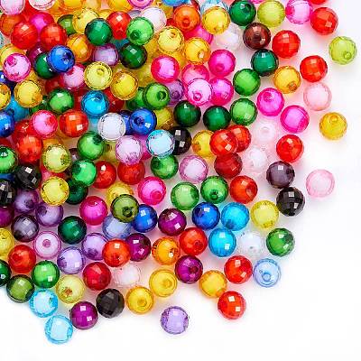185G Transparent Acrylic Beads OACR-SZ0001-62-1