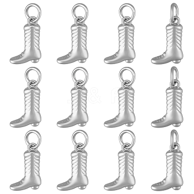 12Pcs Brass Charms ZIRC-BC00001-27P-1