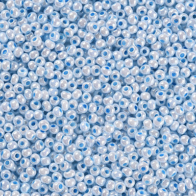 11/0 FGB Grade A Ceylon Glass Seed Beads X-SEED-N001-B-0486-1