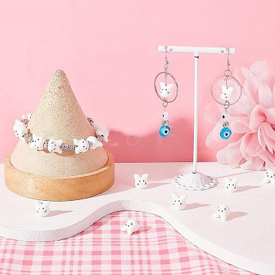 Handmade Porcelain Beads PORC-OC0001-08-1