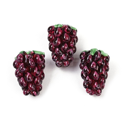 Handmade Lampwork Beads LAMP-U004-07N-1