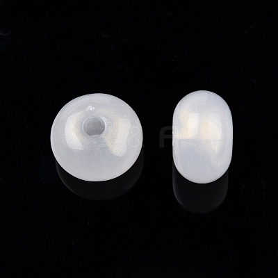 Opaque Acrylic with Glitter Powder Beads SACR-G024-08-1