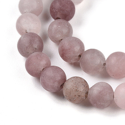 Natural Purple Aventurine Beads Strands G-T106-278-1