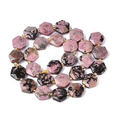 Natural Rhodonite Beads Strands G-N368-01A-22-1