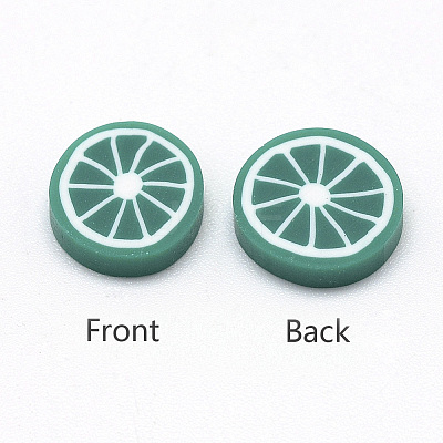 Handmade Polymer Clay Cabochons X-CLAY-Q241-004G-1