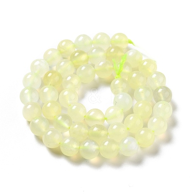 Natural New Jade Beads Strands G-F716-04A-1