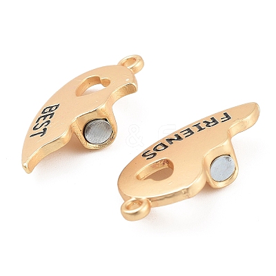 Alloy Enamel Split Pendants LS-ENAM-P255-01G-1
