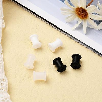 6Pcs 3 Colors Pulley Silicone Ear Gauges Flesh Tunnels Plugs FIND-YW0001-18A-1
