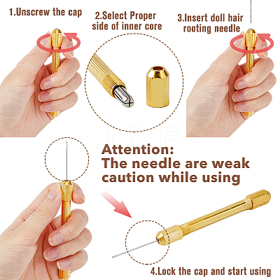 Doll Hair Making Supplies TOOL-DC0001-03-1