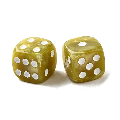 Opaque Acrylic Beads MACR-F083-14C-1