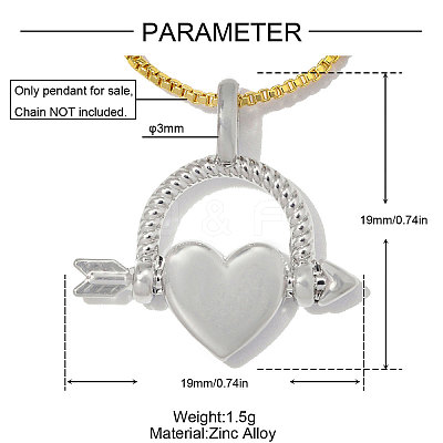 Zinc Alloy Pendants AL-OY001-09P-1