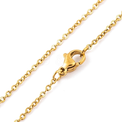 Valentine's Day 2Pcs Alloy Enamel Magnetic Heart Pendant Necklaces LS-NJEW-P305-01G-1