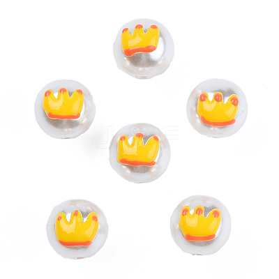 ABS Plastic Imitation Pearl Beads KY-N015-145-1