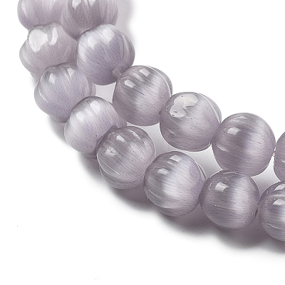 Cat Eye Beads G-V002-B01-08-1