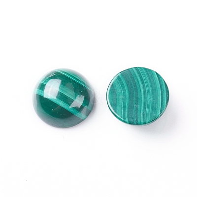 Natural Malachite Cabochons G-E557-06C-1