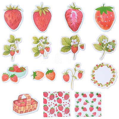 2Bags Paper Self Adhesive Decorative Stickers AJEW-SP0003-91-1
