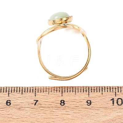 304 Stainless Steel Cuff Open Rings LS-RJEW-H266-02A-G-1