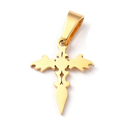 304 Stainless Steel Pendants STAS-Z018-01G-1
