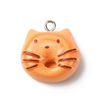Opaque Resin Pendants RESI-A050-04A-1