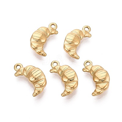 304 Stainless Steel Pendants STAS-T075-10G-1