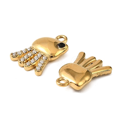 304 Stainless Steel Charms X-STAS-F321-01G-04-1