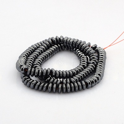 Non-magnetic Synthetic Hematite Beads Strands G-M079-08-1