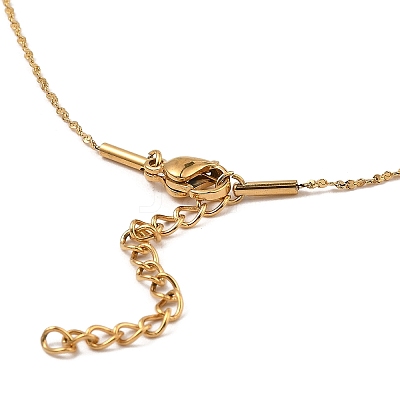 10Pcs PVD Vacuum Plating 304 Stainless Steel Serpentine Chain Necklaces Set NJEW-K254-01G-1
