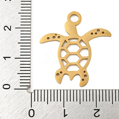 Ion Plating(IP) 304 Stainless Steel Pendants STAS-B056-10G-05-1