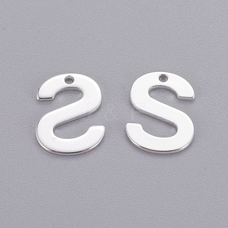 201 Stainless Steel Charms STAS-L232-007S-1