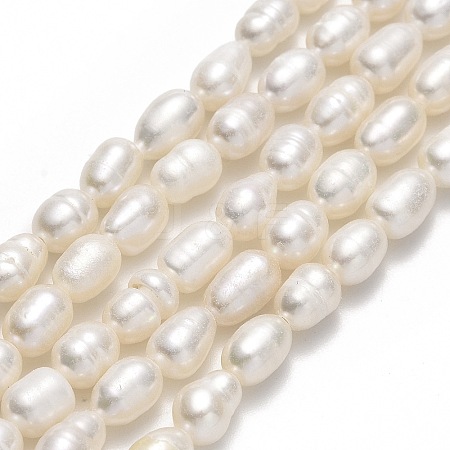 Natural Cultured Freshwater Pearl Beads Strands PEAR-J006-16A-1