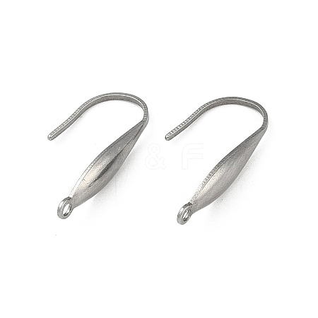 304 Stainless Steel Ear Wire Accessory X-STAS-Q336-12B-P-1