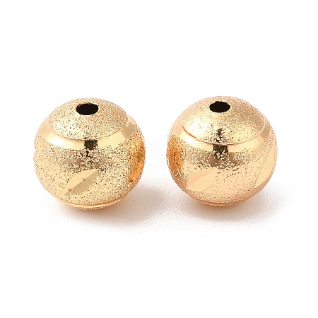 Brass Beads KK-K333-02A-G-1