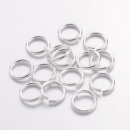 Open Jump Rings Brass Jump Rings JRC7MM-S-A-1