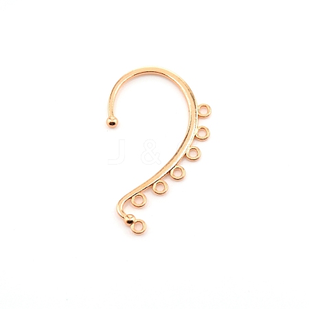 Alloy Ear Cuff Findings FIND-WH0092-52KCG-1