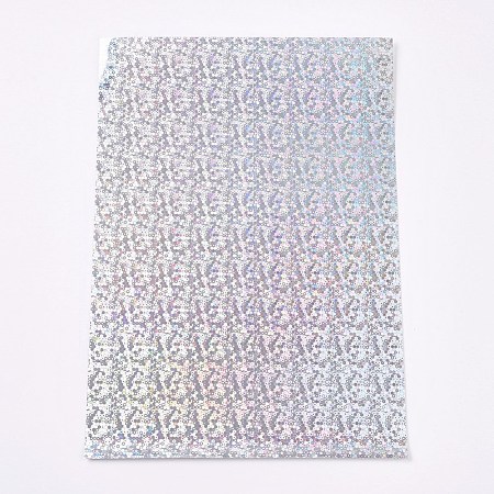Waterproof A4 Self Adhesive Laser Sticker AJEW-WH0105-08D-1