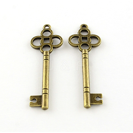 Tibetan Style Alloy Pendants TIBE-Q050-57AB-LF-1