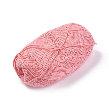 Cotton Knitting Yarn YCOR-WH0004-A10-1