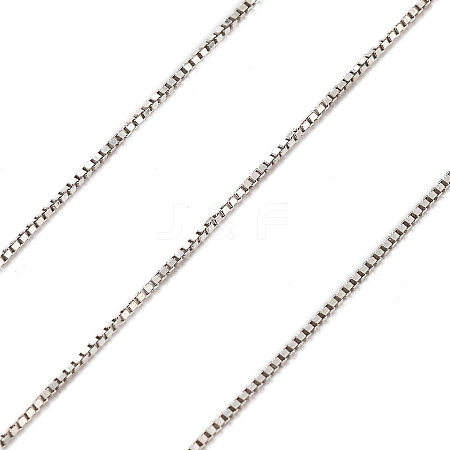 925 Sterling Silver Box Chains STER-P064-05P-1