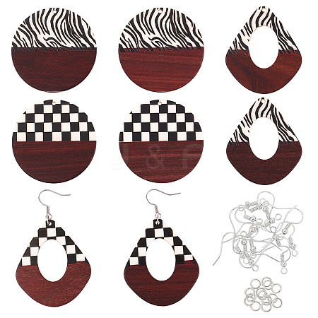 DIY Earring Making Kits DIY-OC0007-26-1