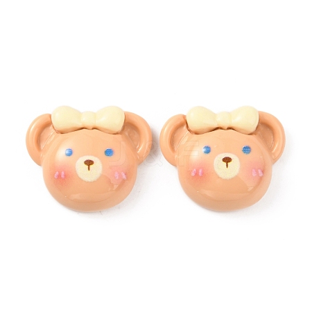 Opaque Resin Cabochons RESI-CJC0019-29D-1
