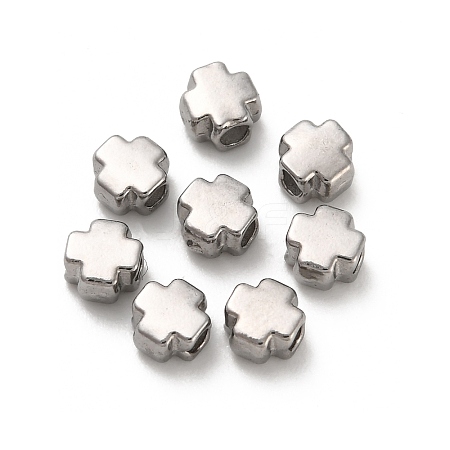 304 Stainless Steel Beads X-STAS-D204-04P-1