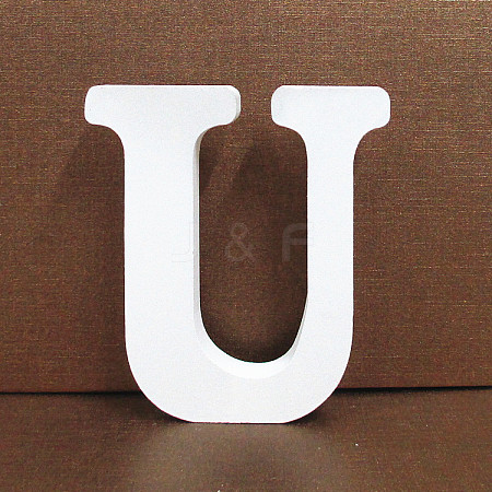 Letter Wooden Ornaments LETT-PW0002-61U-1